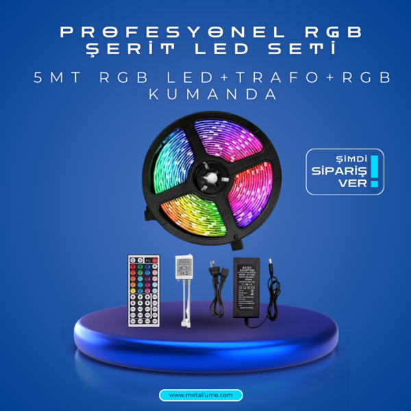 RGB Şerit Led Kumandalı