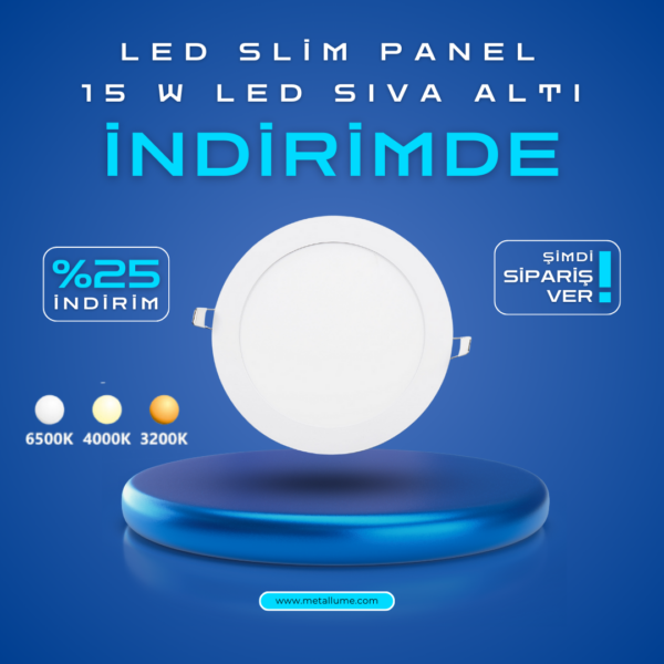 LED Slim Panel 15 W