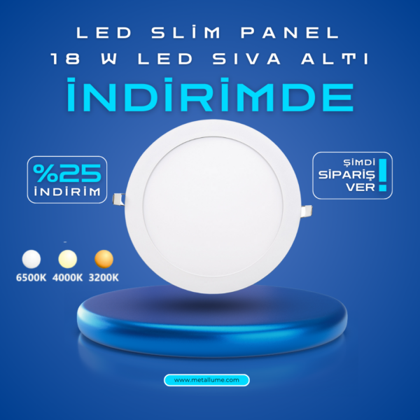 LED Slim Panel 18 W